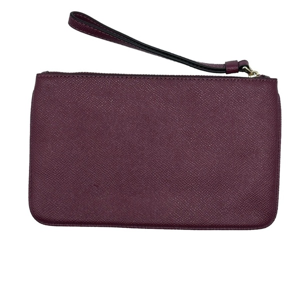 COACH Large Wristlet in Crimson NWOT - Picture 3 of 3